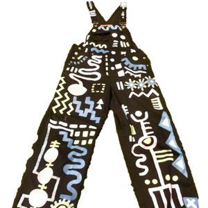 Unisex Custom Artist Painted By Overalls